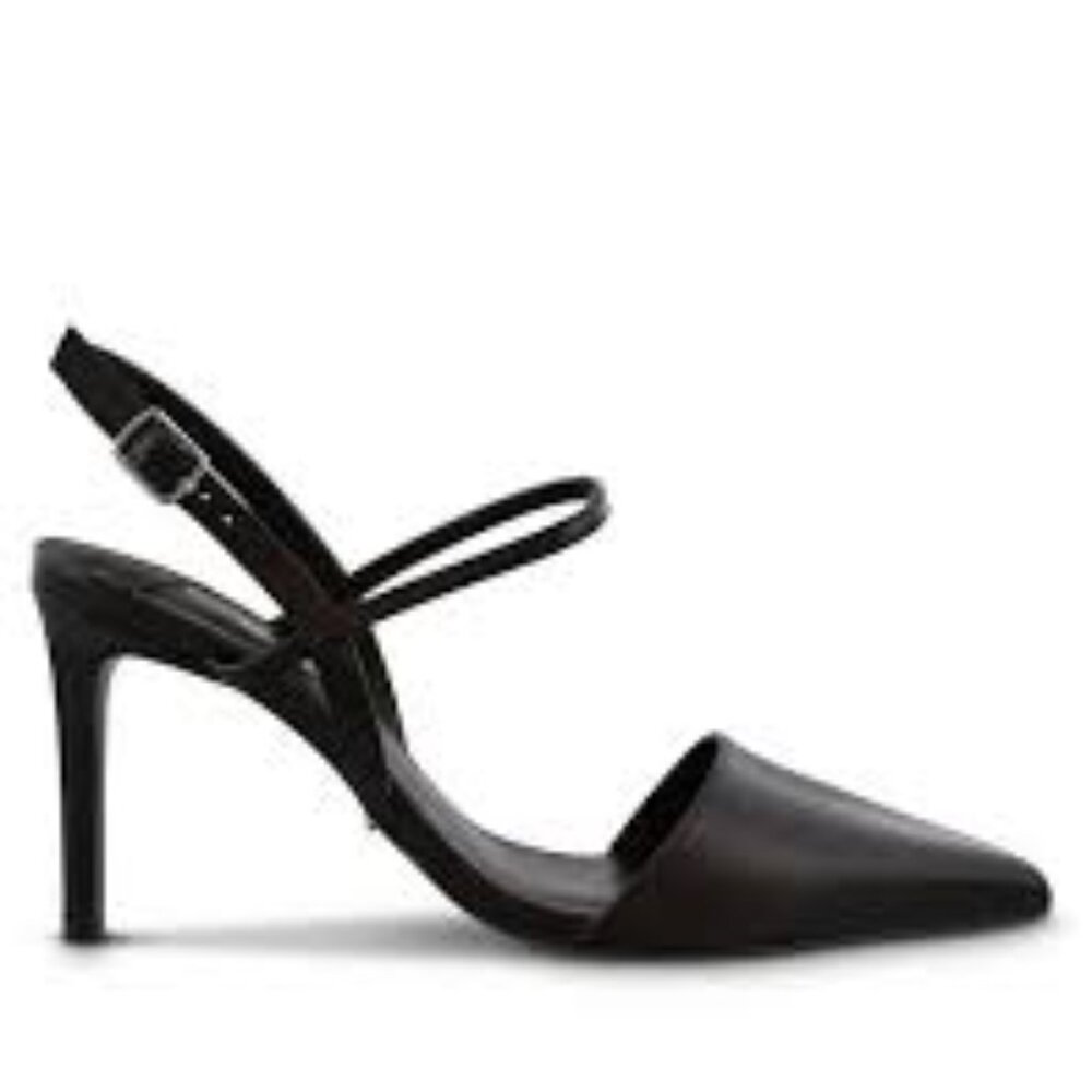 Tony Bianco Black Pointed Toe Heels